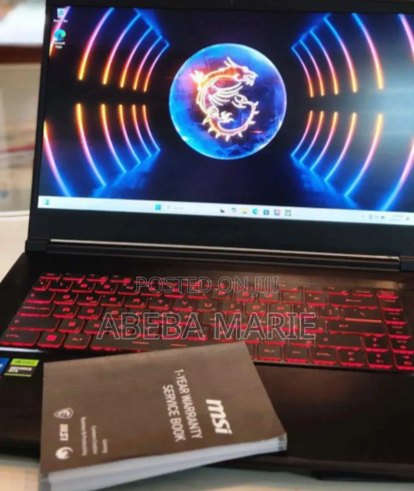 New Laptop MSI GF63 32GB Intel Core I5 SSD 512GB