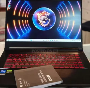 New Laptop MSI GF63 32GB Intel Core I5 SSD 512GB