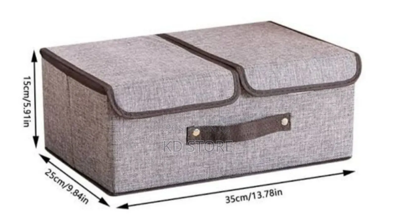  Dust Proof Foldable Storage Box With Lid