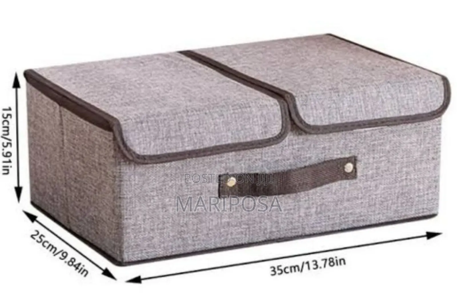Dust Proof Foldable Storage Box With Lid