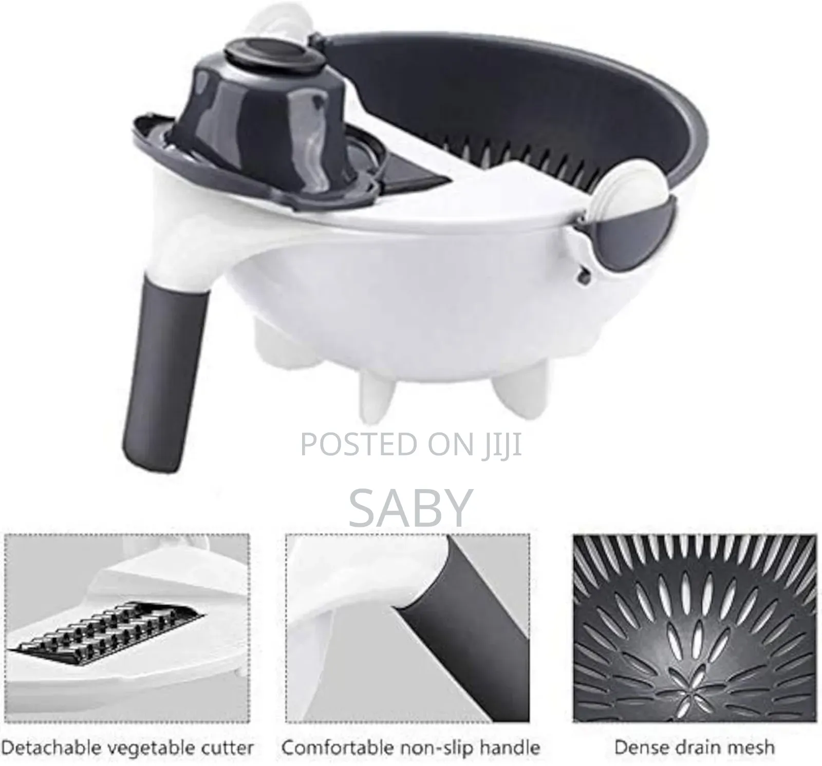 Multifunctional Wet Basket Vegetable Cutter 9in1