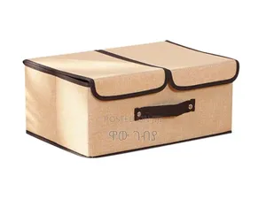 Dust Proof Foldable Storage Box With Lid