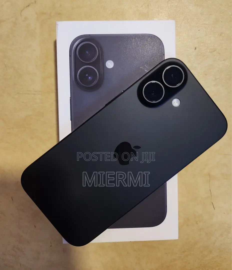 New Apple iPhone 16 128 GB Black