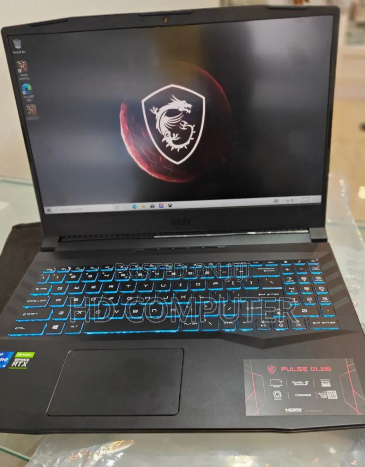 New Laptop MSI GF63 16GB Intel Core I7 SSD 1T