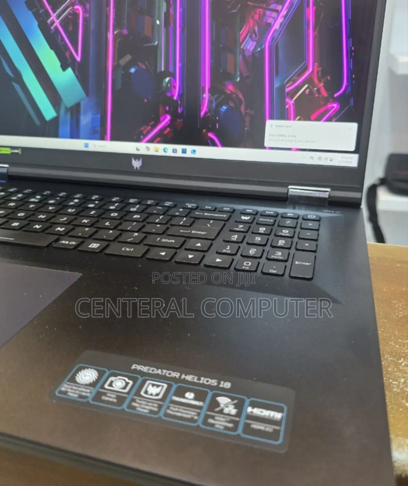 New Laptop Acer Predator Helios Neo 16 16GB Intel Core I7 SSD 512GB