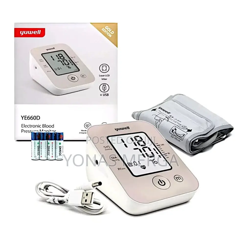 Basic Blood Pressure Yuwell Ye-660d✓√Bp Measuring Apparatus