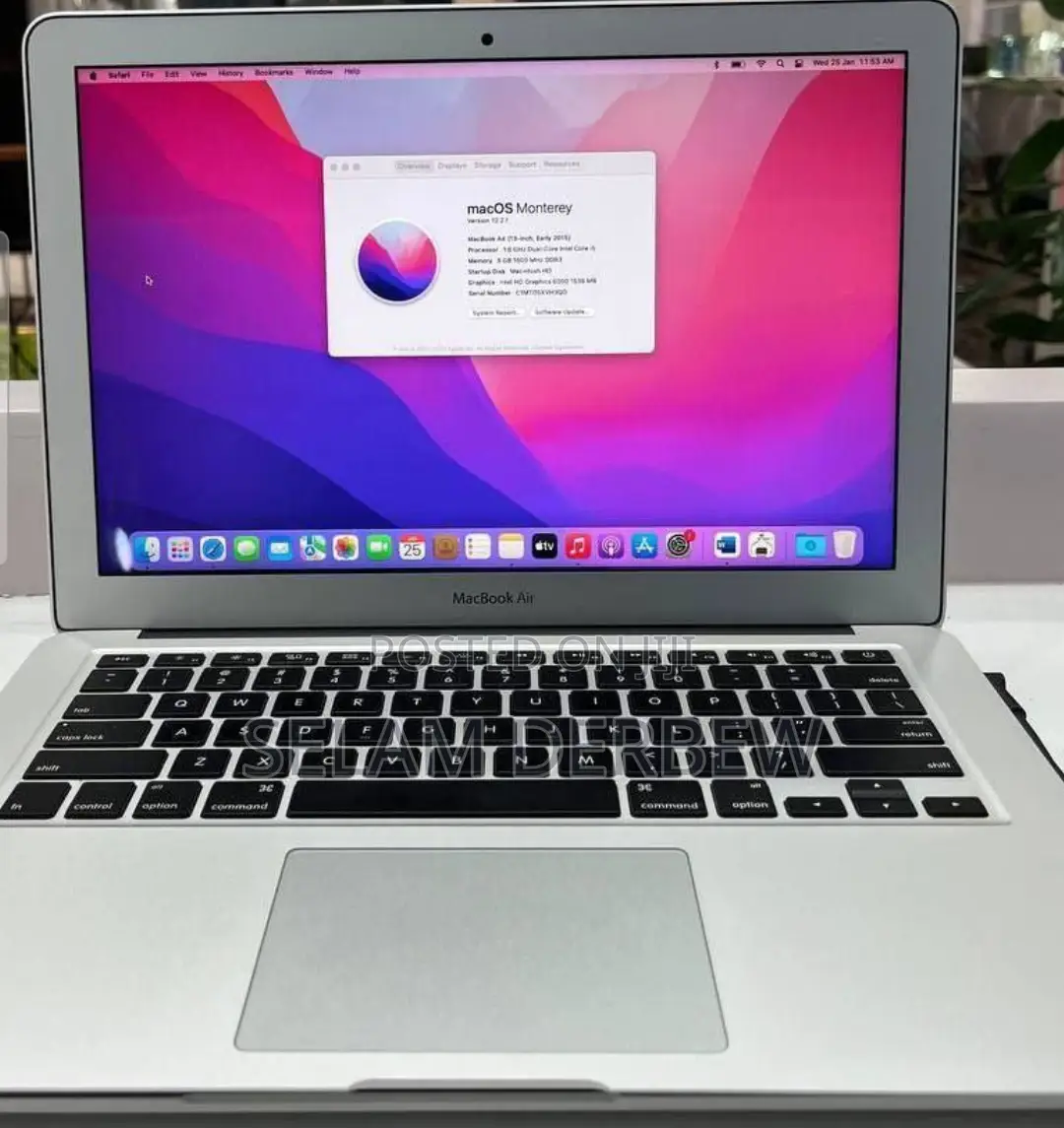 New Laptop Apple MacBook Air 2017 8GB Intel Core I7 SSD 512GB