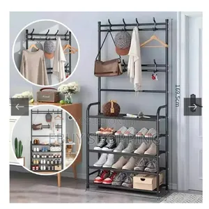 Large Capacity 5-Tier Bedroom Clothes Organizer