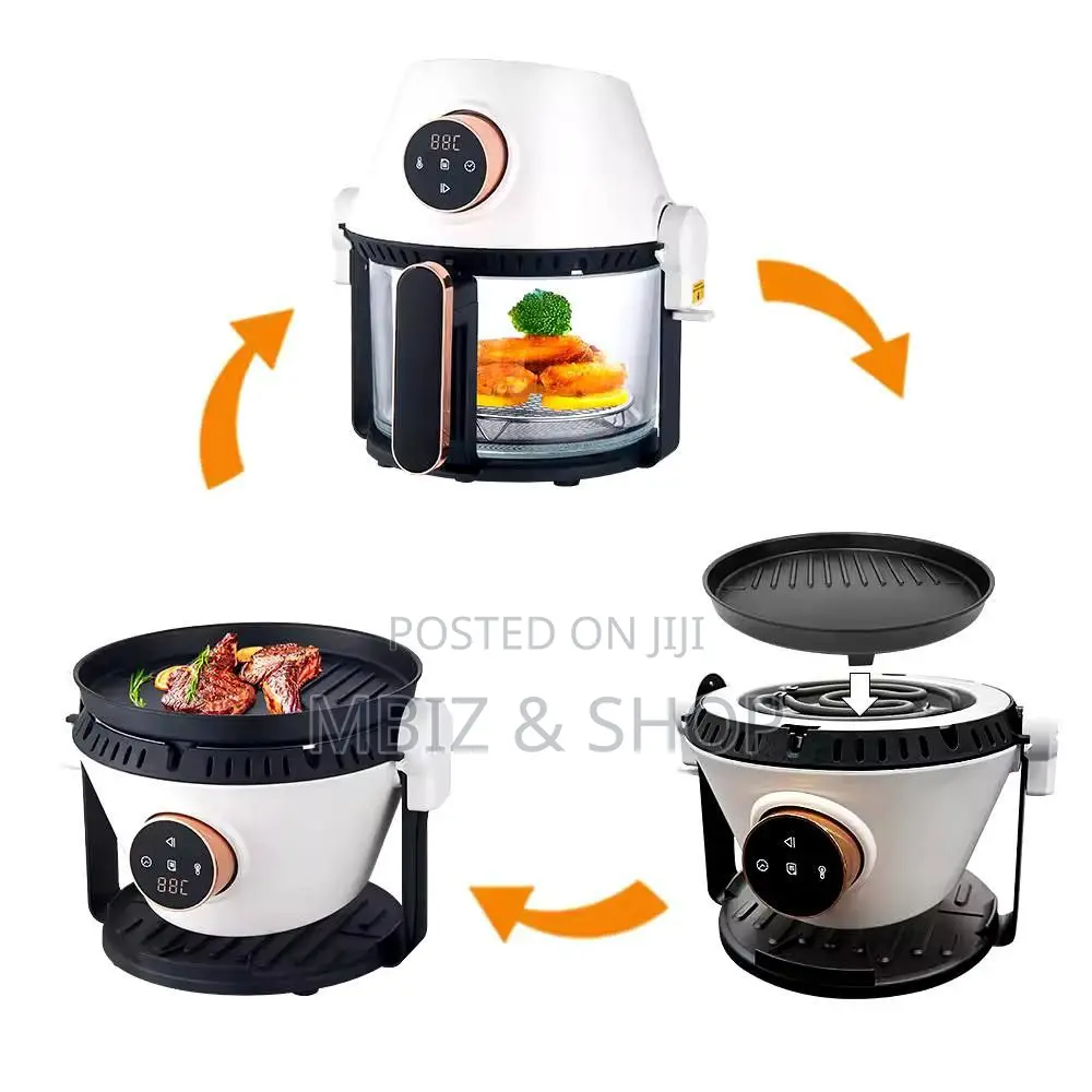 Air Fryer, Grill, and Stove