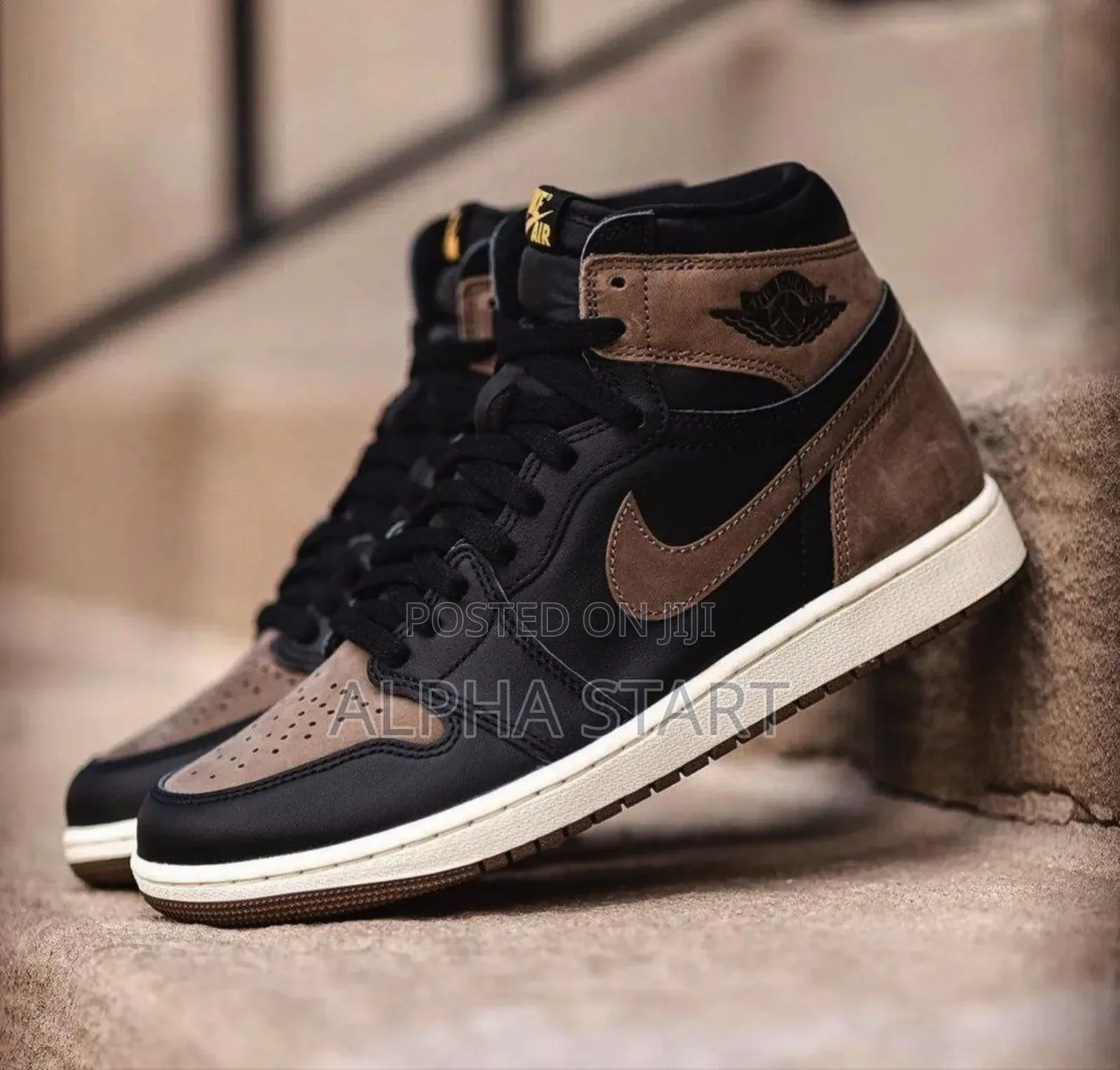 #Nike Air #Jordan 1 #Palomino" #High Shoes for Men's