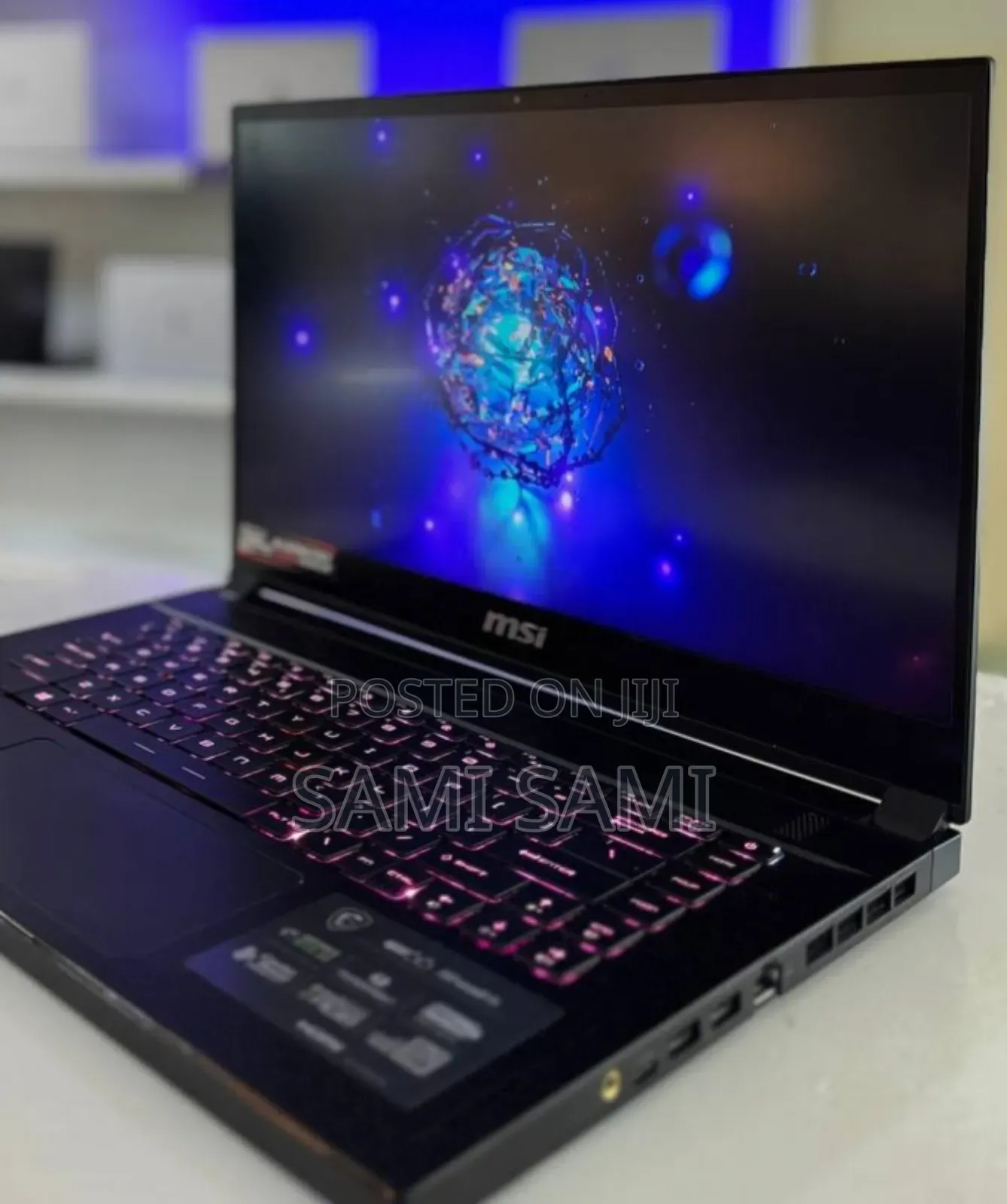 New Laptop MSI GS66 Stealth 10SGS 32GB Intel Core I7 SSD 512GB