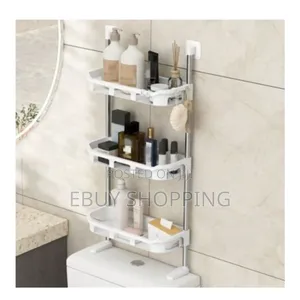 *Space-Saving Over Toilet Storage Rack–Perfect for Bathroom