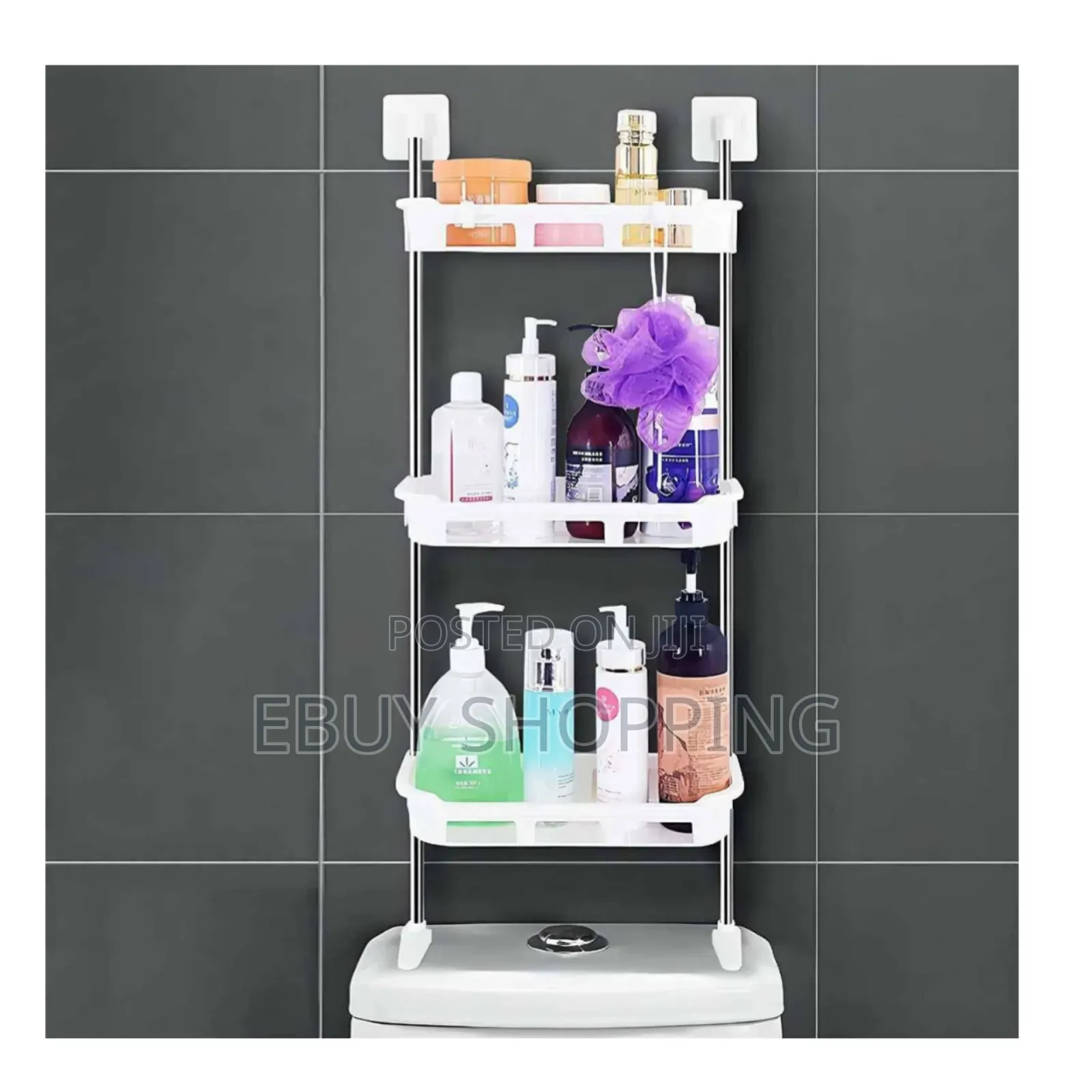 *Space-Saving Over Toilet Storage Rack–Perfect for Bathroom