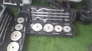 Photo - Dumbbell and Barbell for Home Workout