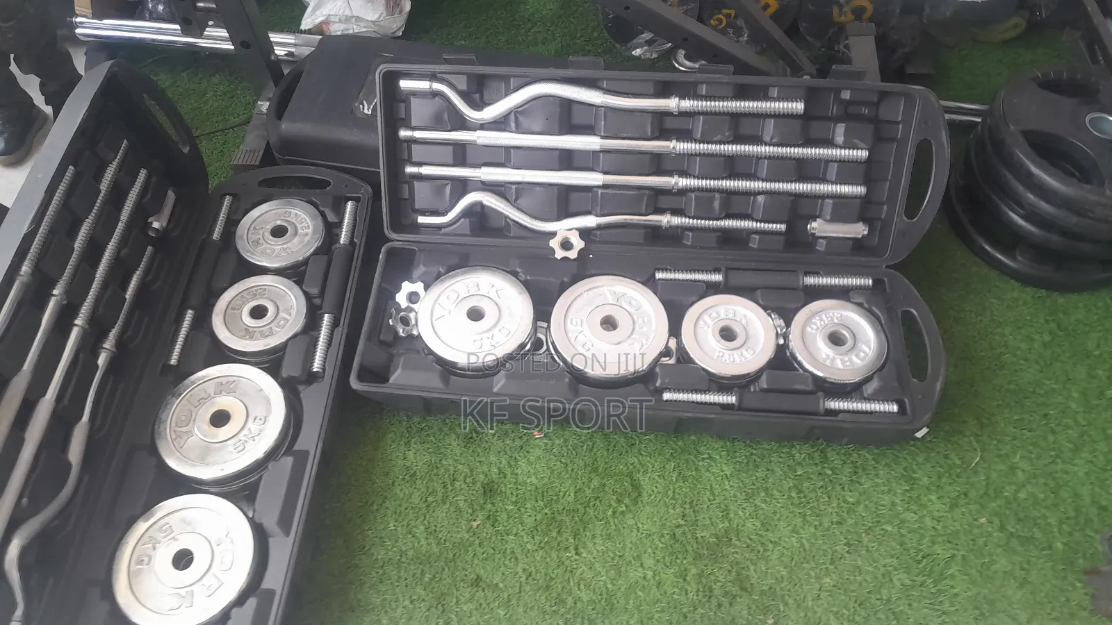 Dumbbell and Barbell for Home Workout