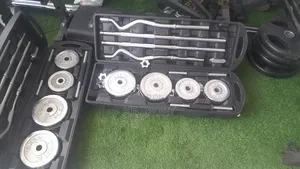 Dumbbell and Barbell for Home Workout