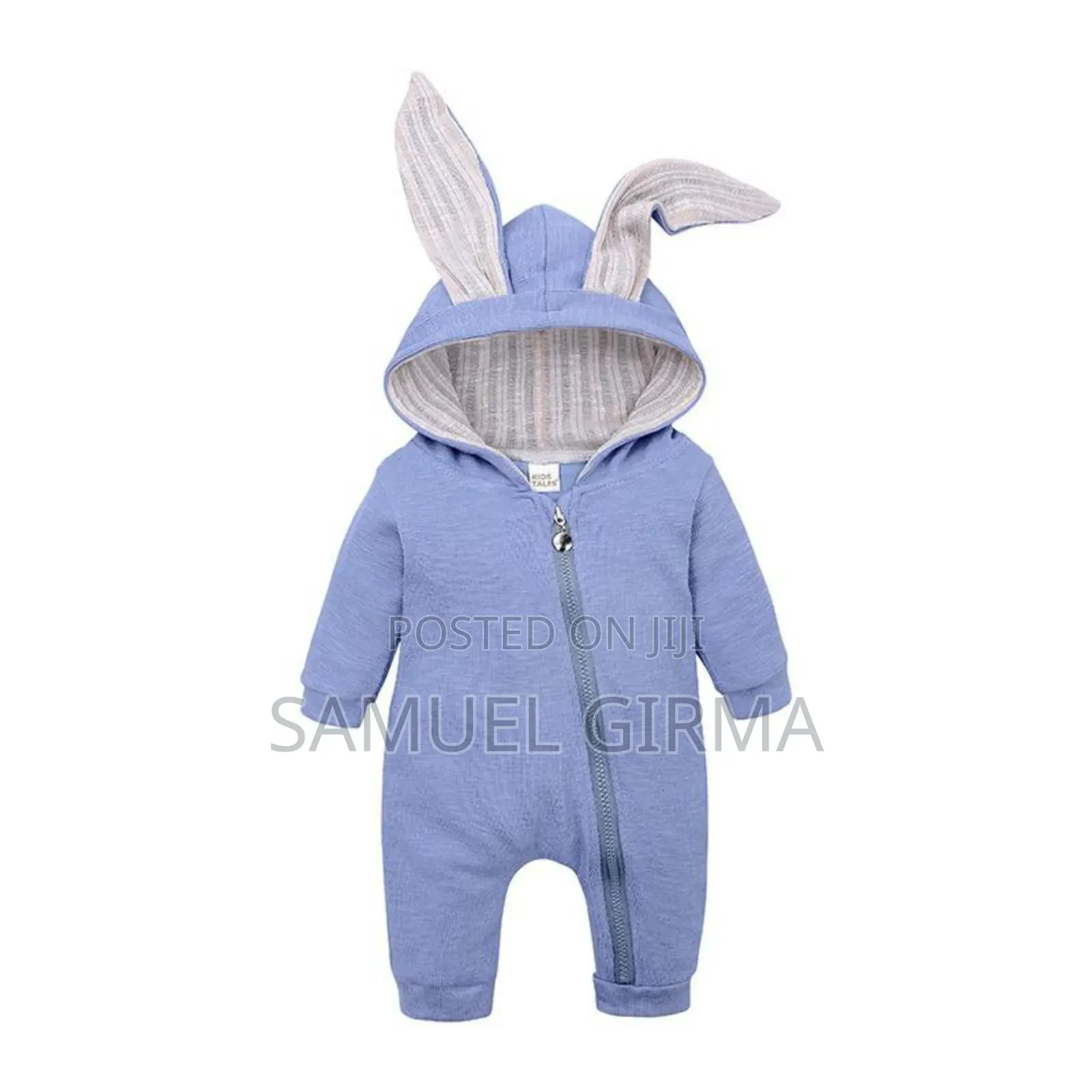 Mk- 0532 Cartoon Rabbit Ear Romper Size: 0-24 Month