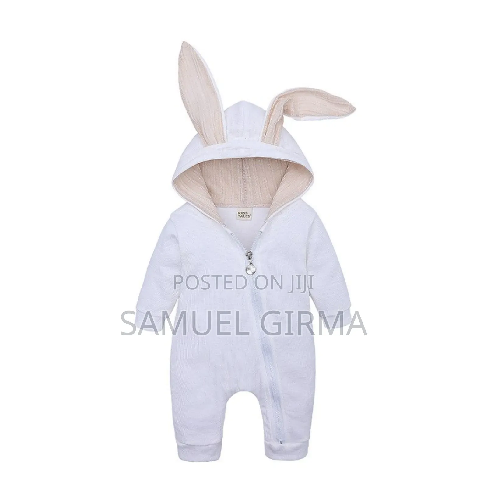 Mk- 0532 Cartoon Rabbit Ear Romper Size: 0-24 Month