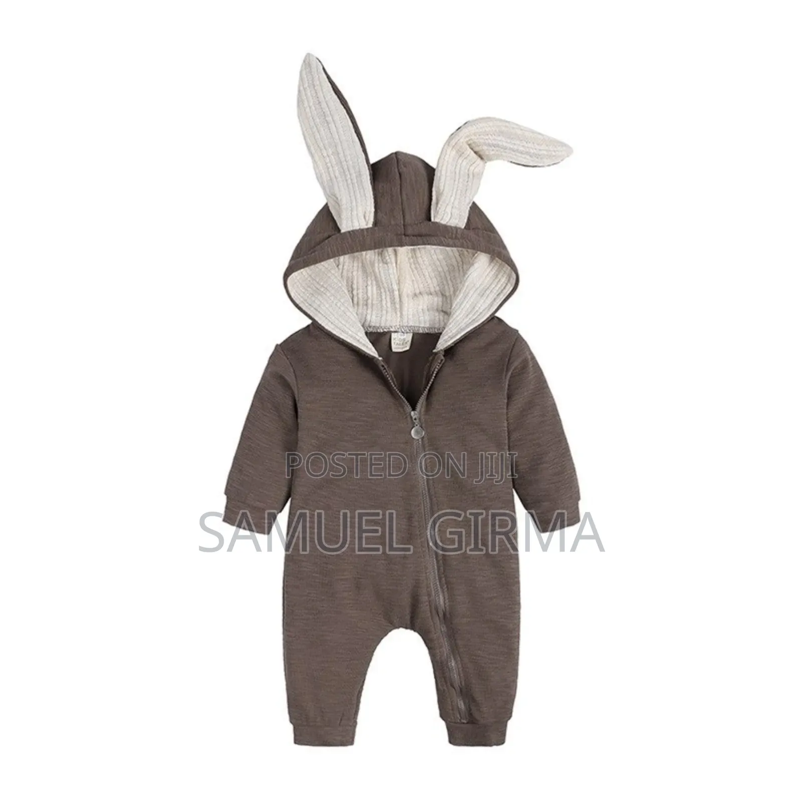 Mk- 0532 Cartoon Rabbit Ear Romper Size: 0-24 Month