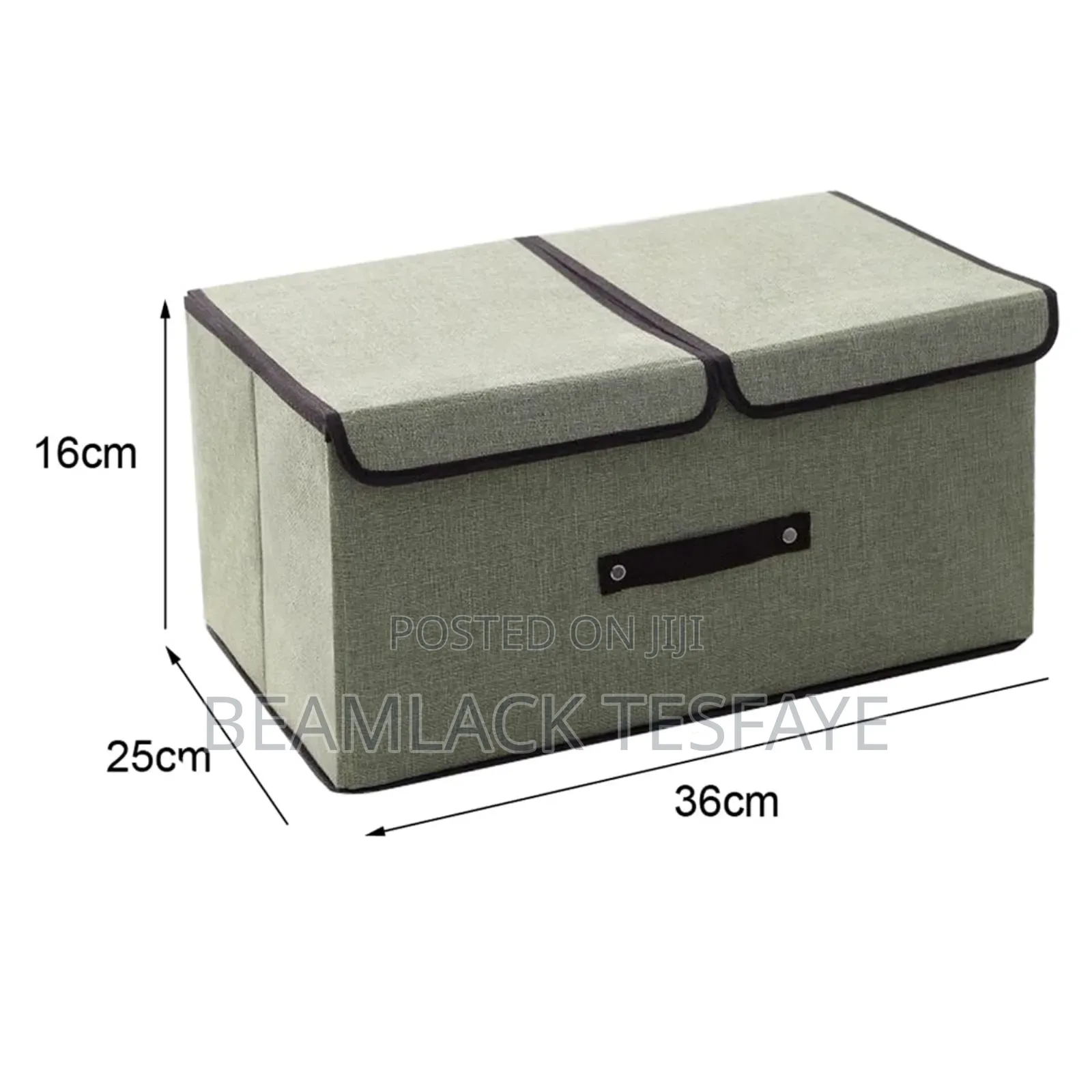 Foldable Storage Box With Lid