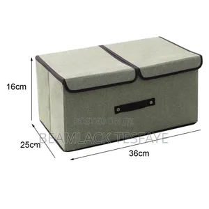 Foldable Storage Box With Lid