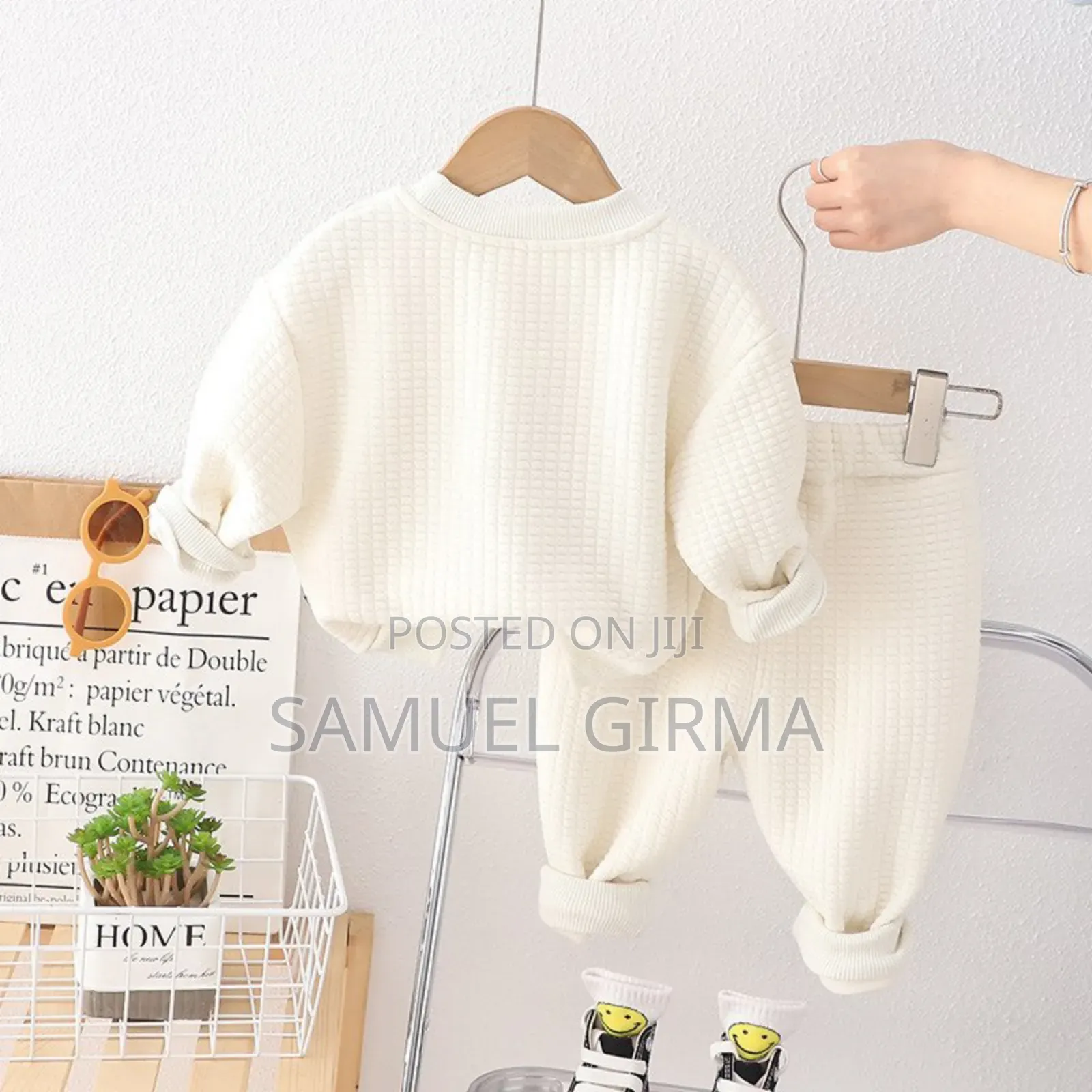 Smile Emoji 2 Piece Outfit Size: 1-6 Years