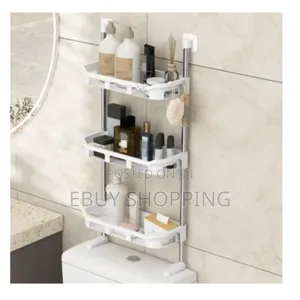 Photo - **No-Drill Over Toilet Organizer – Sturdy Rust-Resistant!*