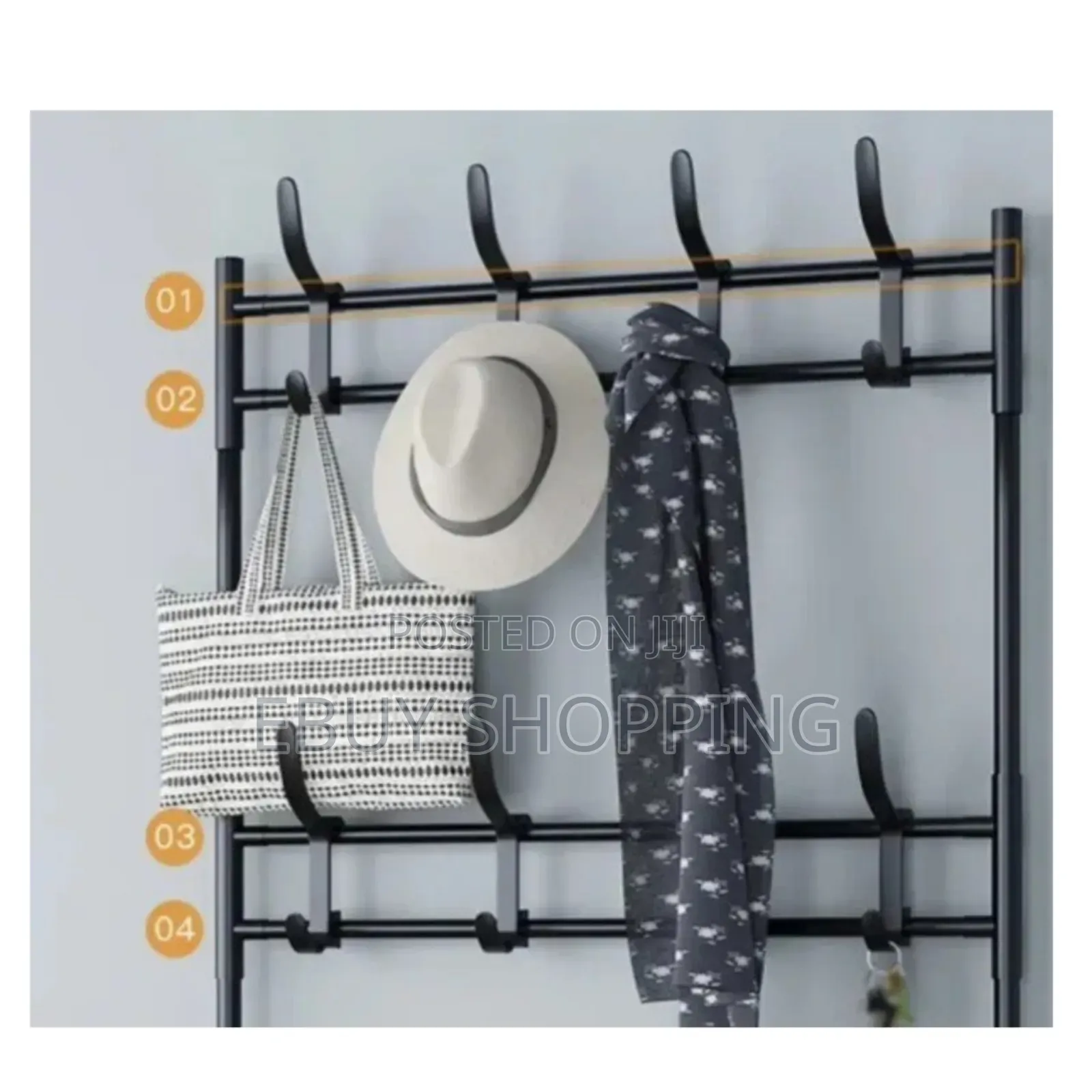 Compact L-Shape Clothes Organizer for Small Spaces
