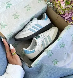 Photo -  #Adidas  #Samba #Og "#Halo Blue" Shoes for Woman