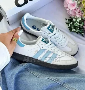  #Adidas  #Samba #Og "#Halo Blue" Shoes for Woman