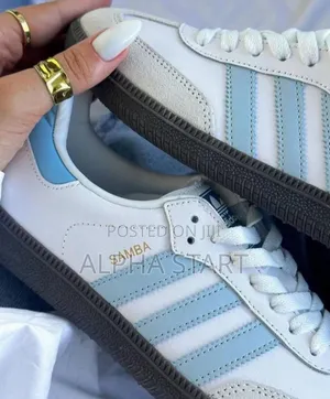  #Adidas  #Samba #Og "#Halo Blue" Shoes for Woman
