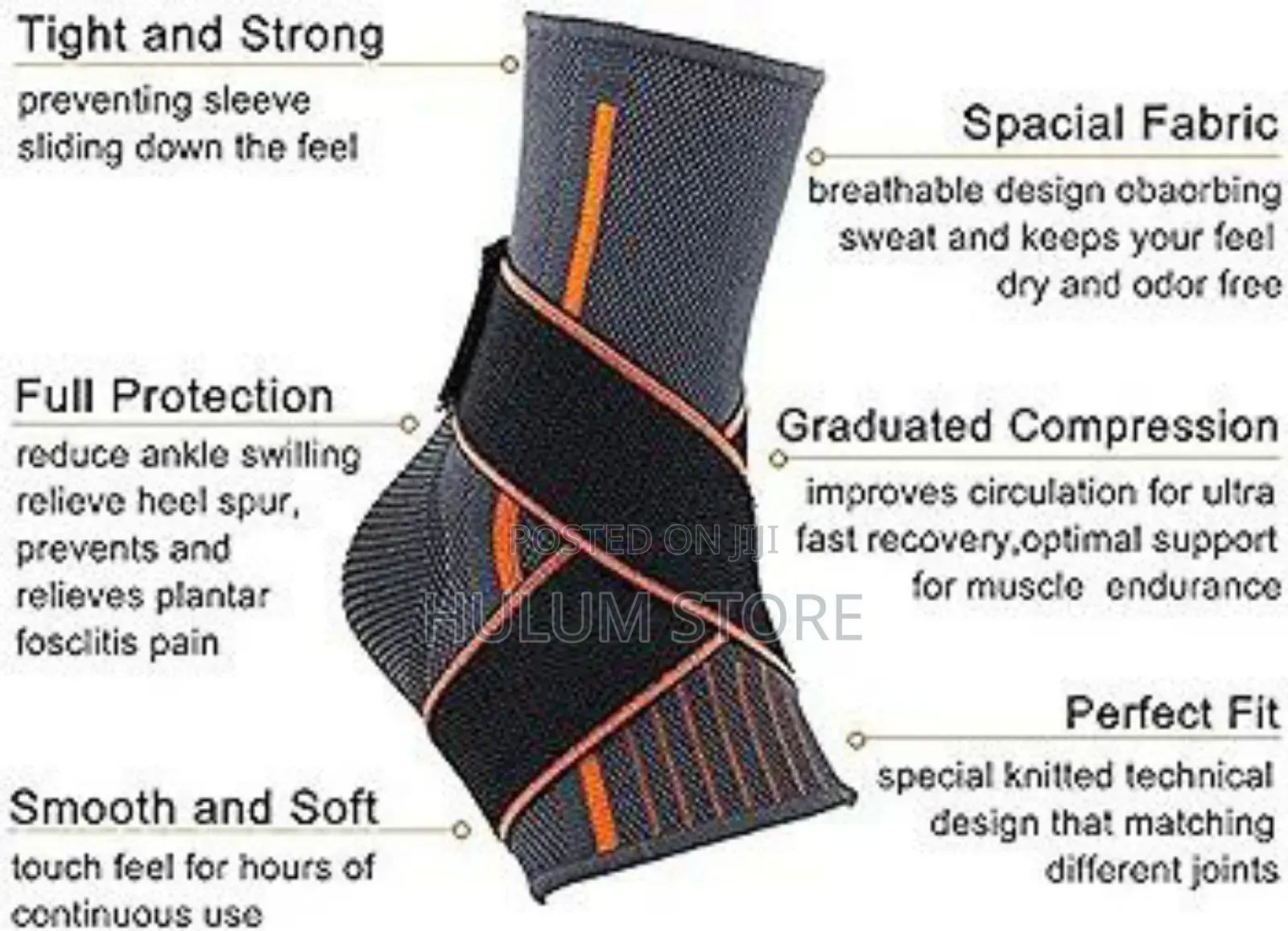 Ankle Brace, Designed For Dynamic Protection