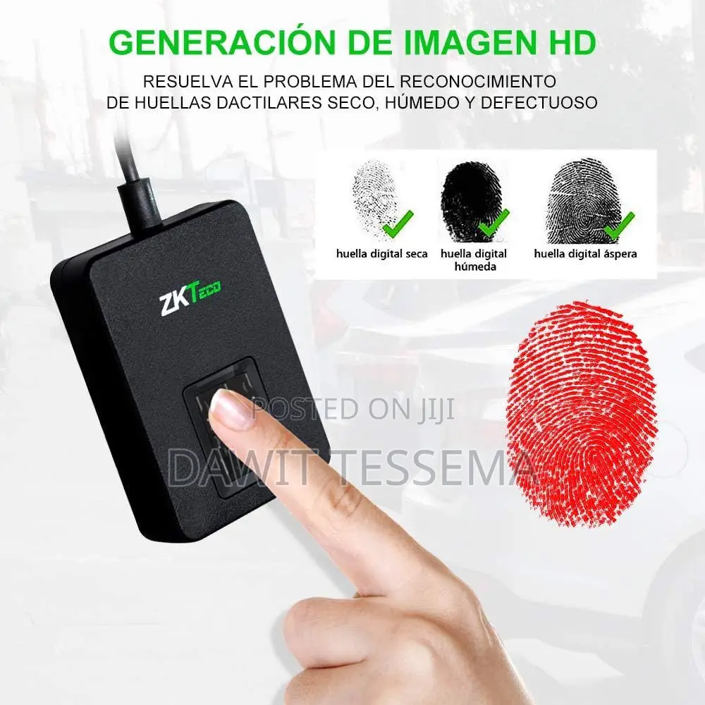 Zkteco Optical Finger Print Enroller Model Zk9500
