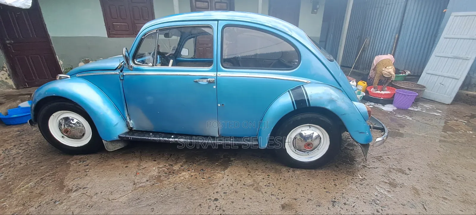 Volkswagen Beetle Cabriolet 1964 Blue