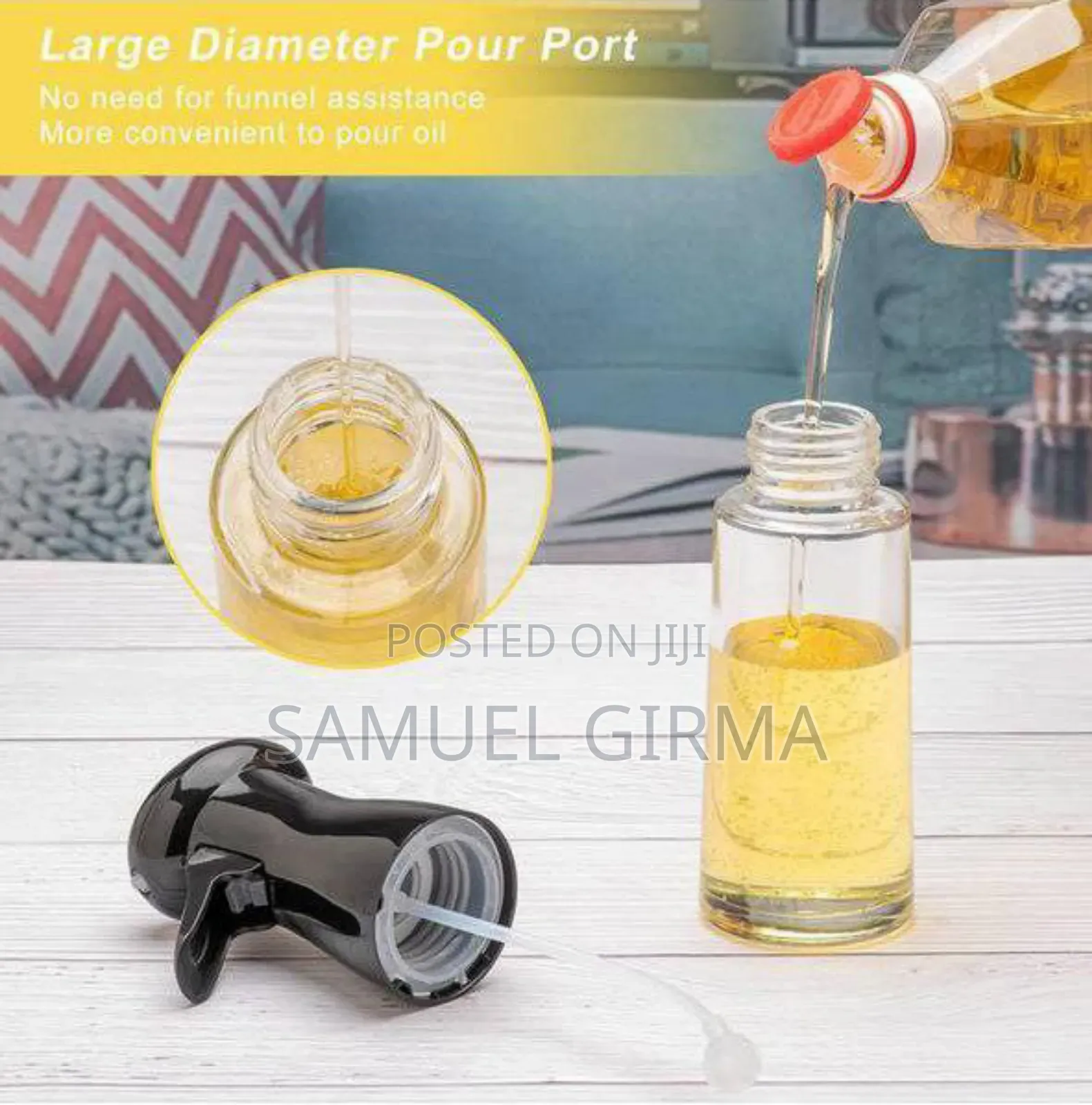 Spray Bottle for Oil and Water