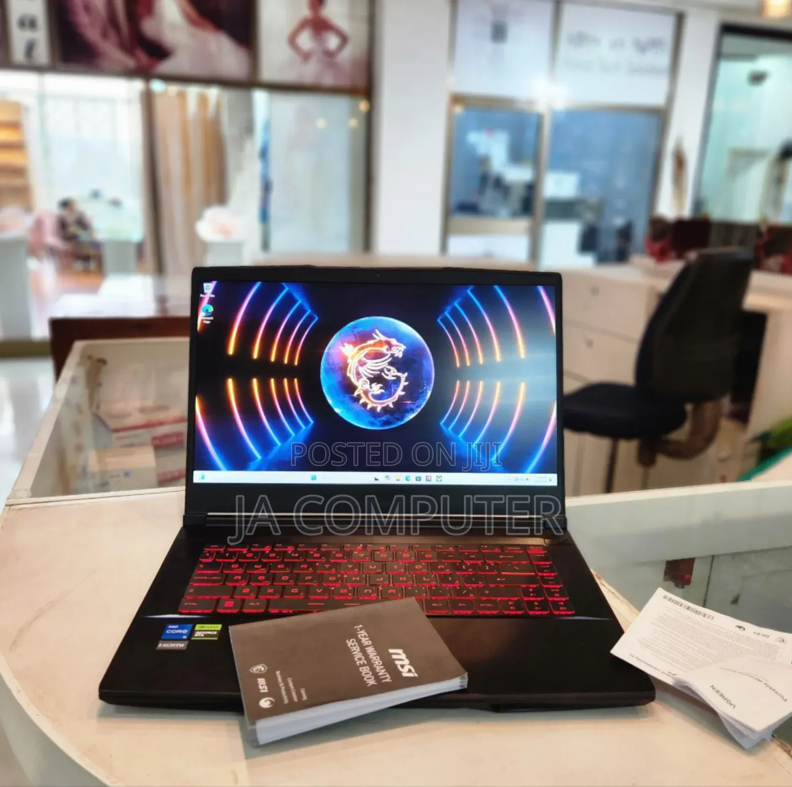 New Laptop MSI GF63 32GB Intel Core I5 SSD 512GB