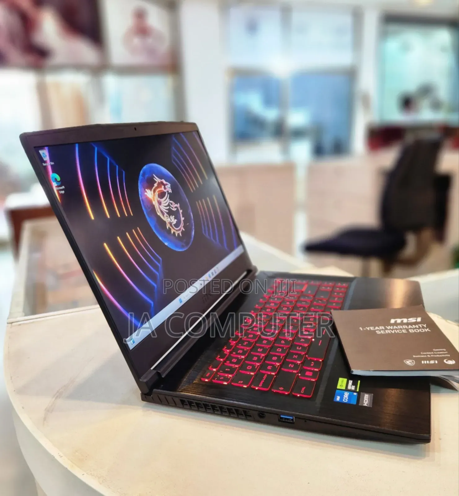 New Laptop MSI GF63 32GB Intel Core I5 SSD 512GB