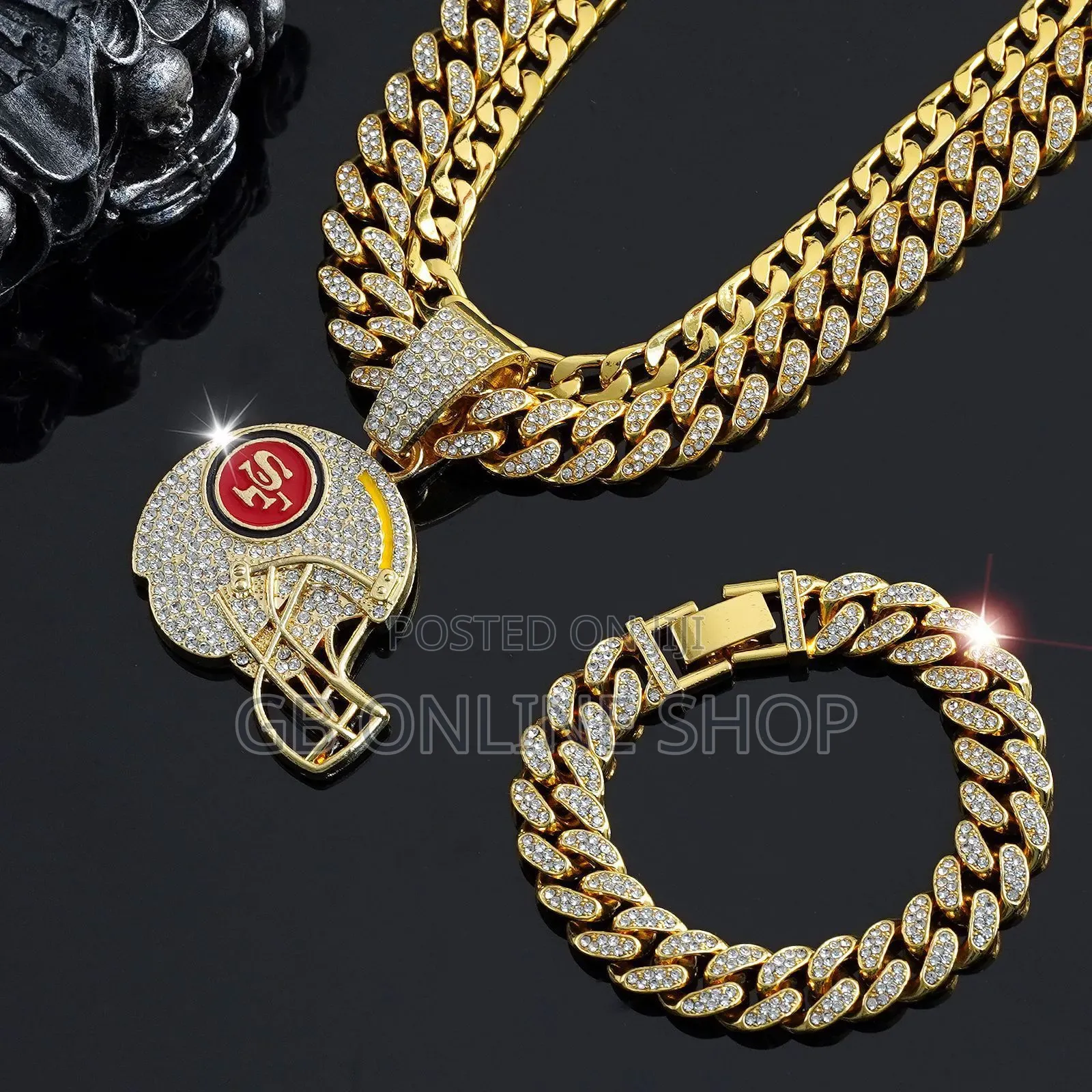 Necklace and Hand Bracelet Gift Set