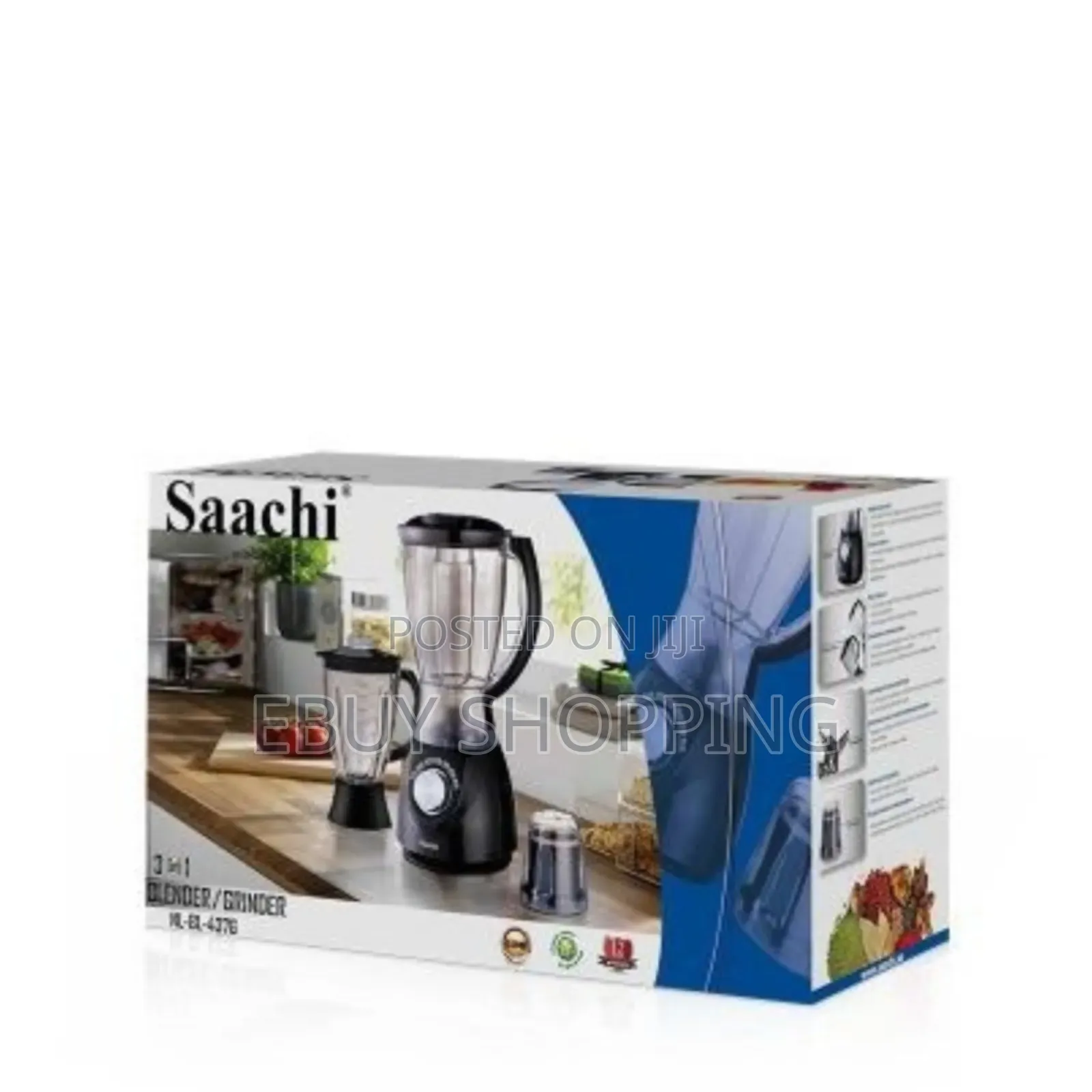 Saachi 3 in 1 Blender , Grinder and Chopper