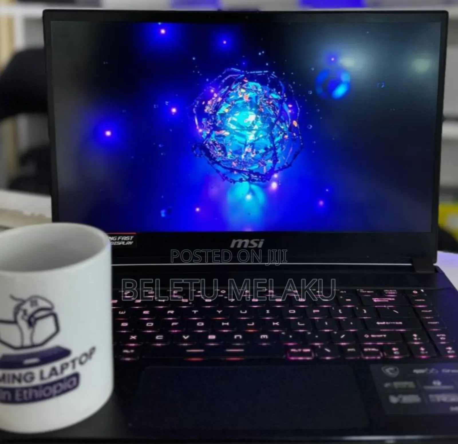 New Laptop MSI Pulse GL66 32GB Intel Core I7 SSD 512GB