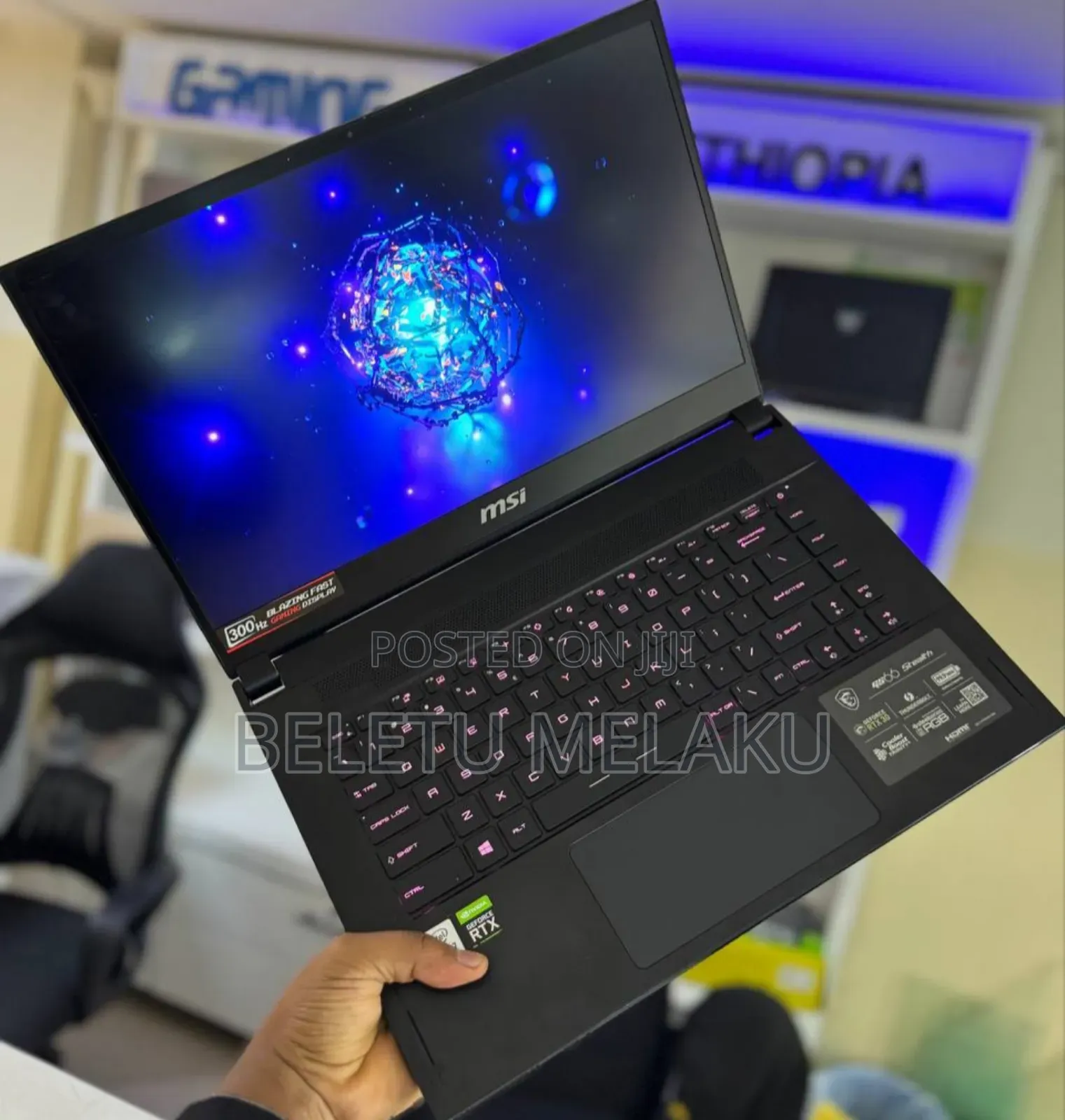 New Laptop MSI Pulse GL66 32GB Intel Core I7 SSD 512GB