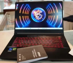 New Laptop MSI GF63 32GB Intel Core I5 SSD 512GB