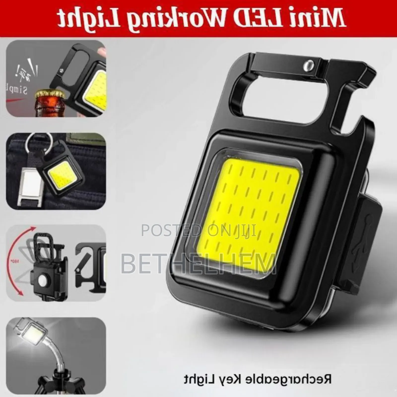 Rechargeable Mini Led Keychain Light