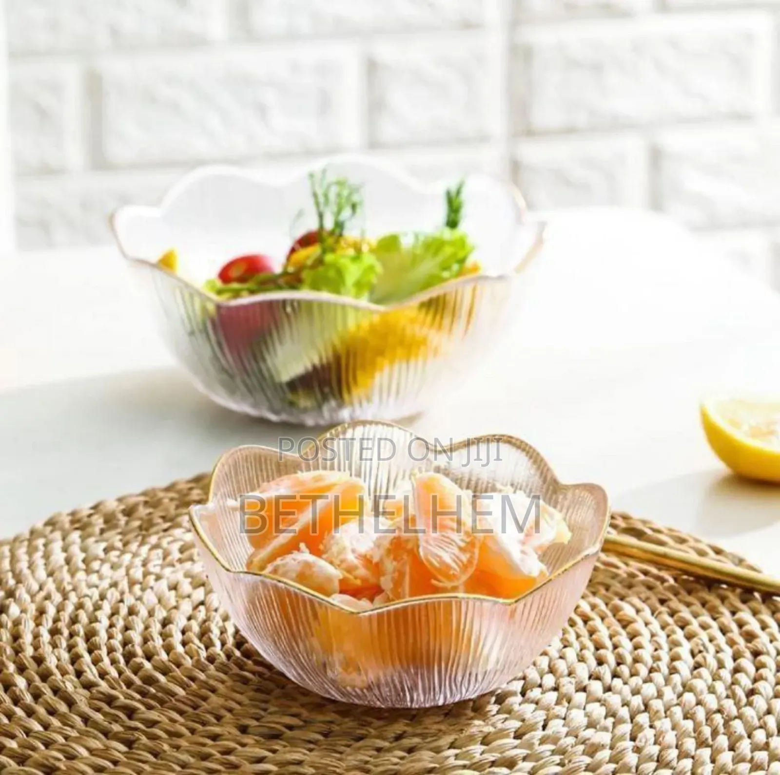 Multi-Purpose Glass Bowl