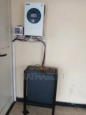 Photo - Inverter and Lithium-Ion Batteries