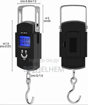 Portable Electronic Scale
ዘመናዊ በኤሌክትሮኒክስ የሚሰራ ሚዛን