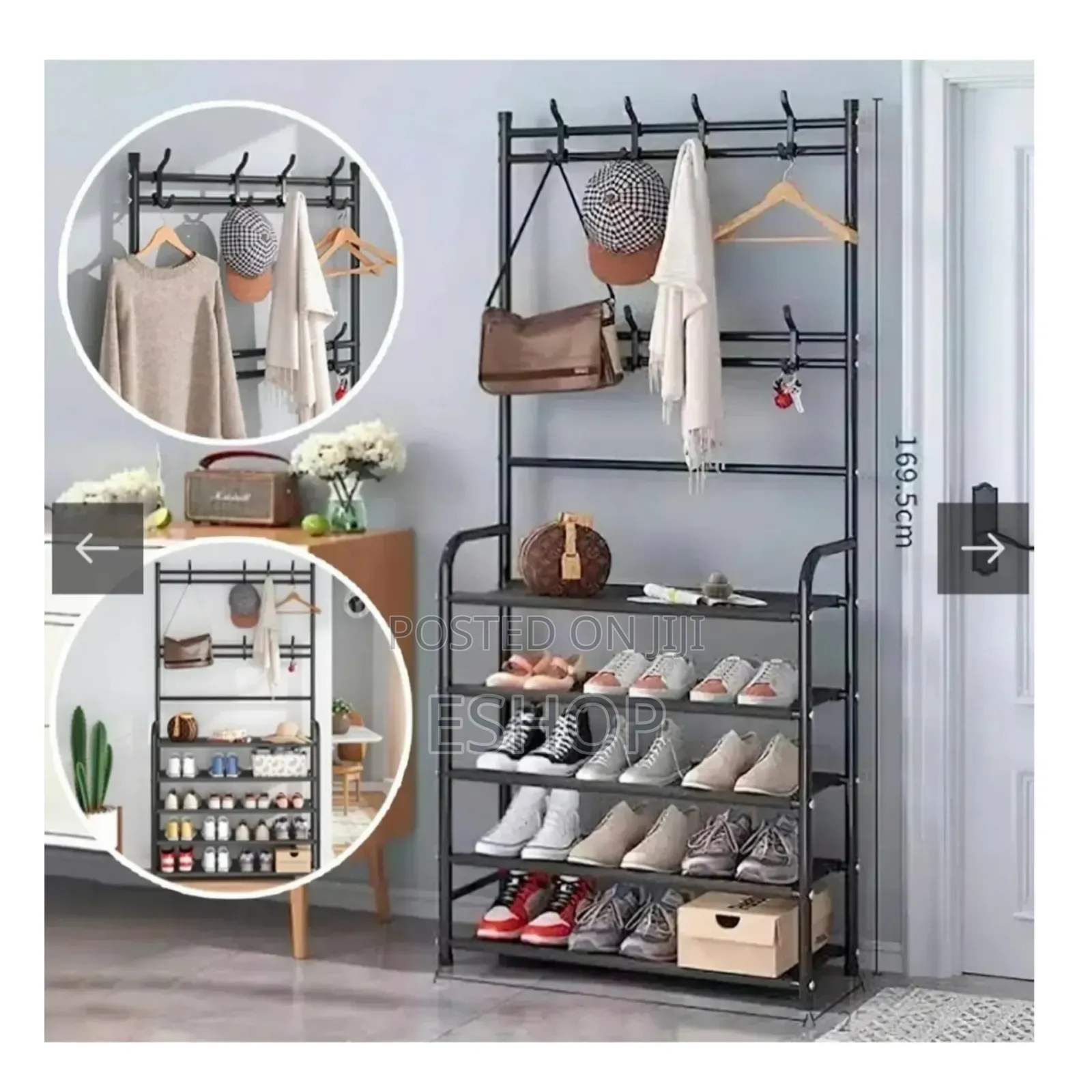 Effortless No-tool Assembly Garment Rack