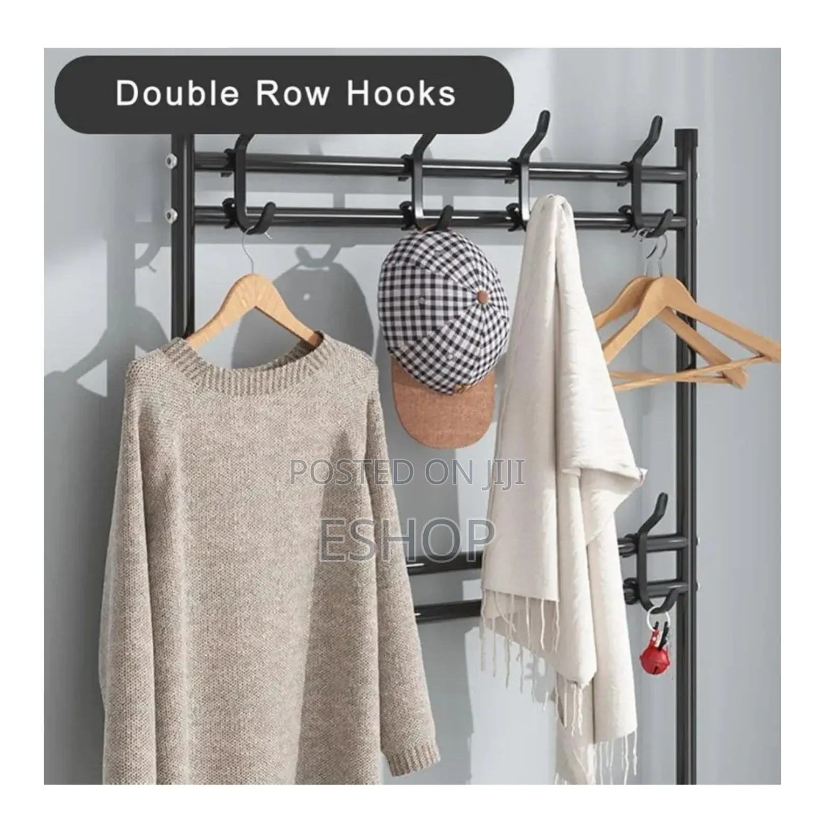 Effortless No-tool Assembly Garment Rack