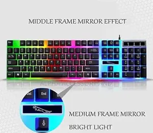 Photo - Cool Led Backlit Usb Ergonomic Gaming Mechanical Keyboard