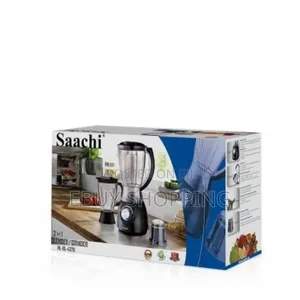 Plastic Lined Grinding Mill Saachi 3 in 1 Blender ,